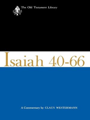 cover image of Isaiah 40-66-OTL